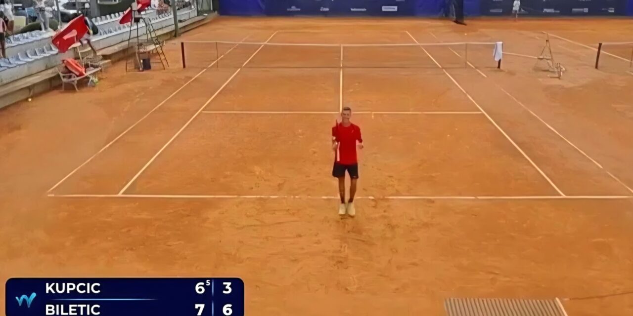 BiH ima novog tenisača na ATP listi, talentirani Ivan Biletić osvojio prve bodove