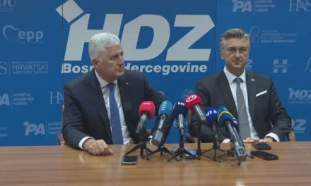 PLENKOVIĆ U MOSTARU: Snažna podrška Hrvatima u BiH