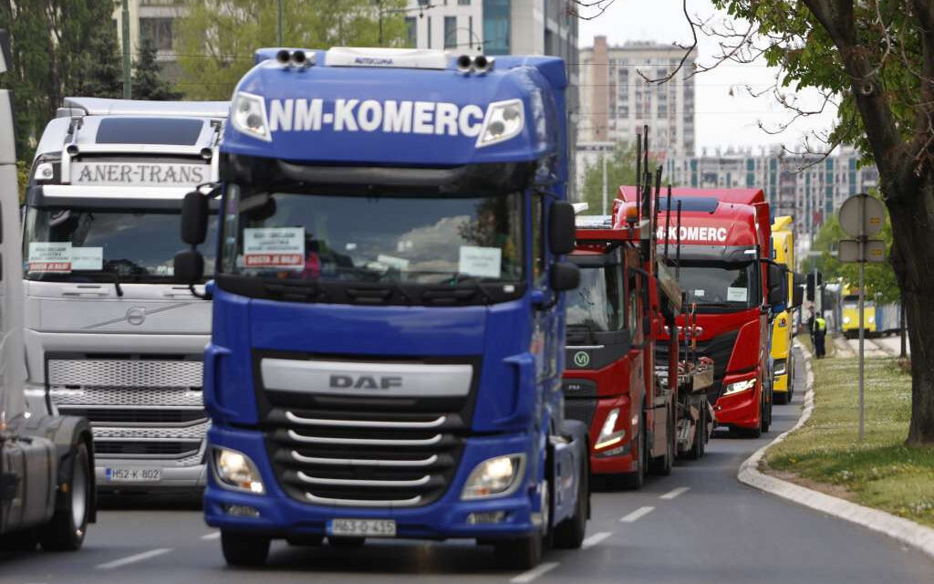 Kamiondžije iz BiH od sutra blokiraju granične prijelaze