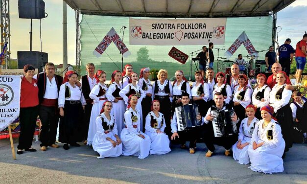 HKUD “Gromiljak” nastupio na 8. Smotri folklora “Balegovac srce Posavine”