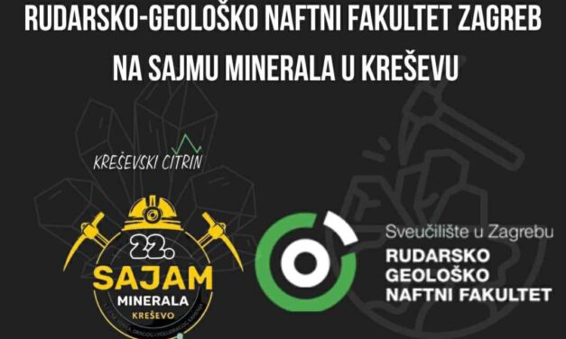 Rudarsko-geološko-naftni fakultet iz Zagreba na 22. Sajmu minerala u Kreševu