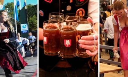 Počeo Oktoberfest! Trčalo se zauzeti stolove, legendarno pivo treba platiti više od 15 eura