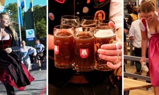 Počeo Oktoberfest! Trčalo se zauzeti stolove, legendarno pivo treba platiti više od 15 eura
