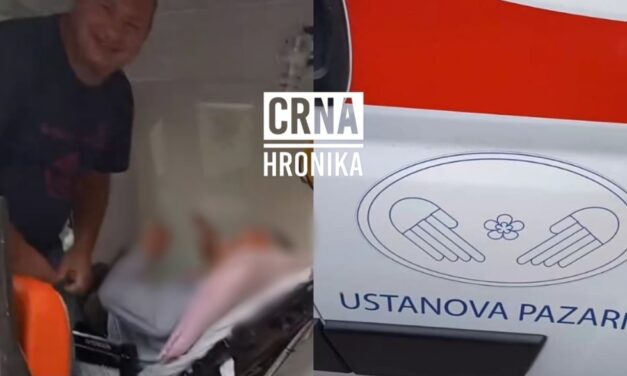 Sramotna snimka iz Ustanove Pazarić: Muškarac maltretira stariju osobu u sanitetskom vozilu