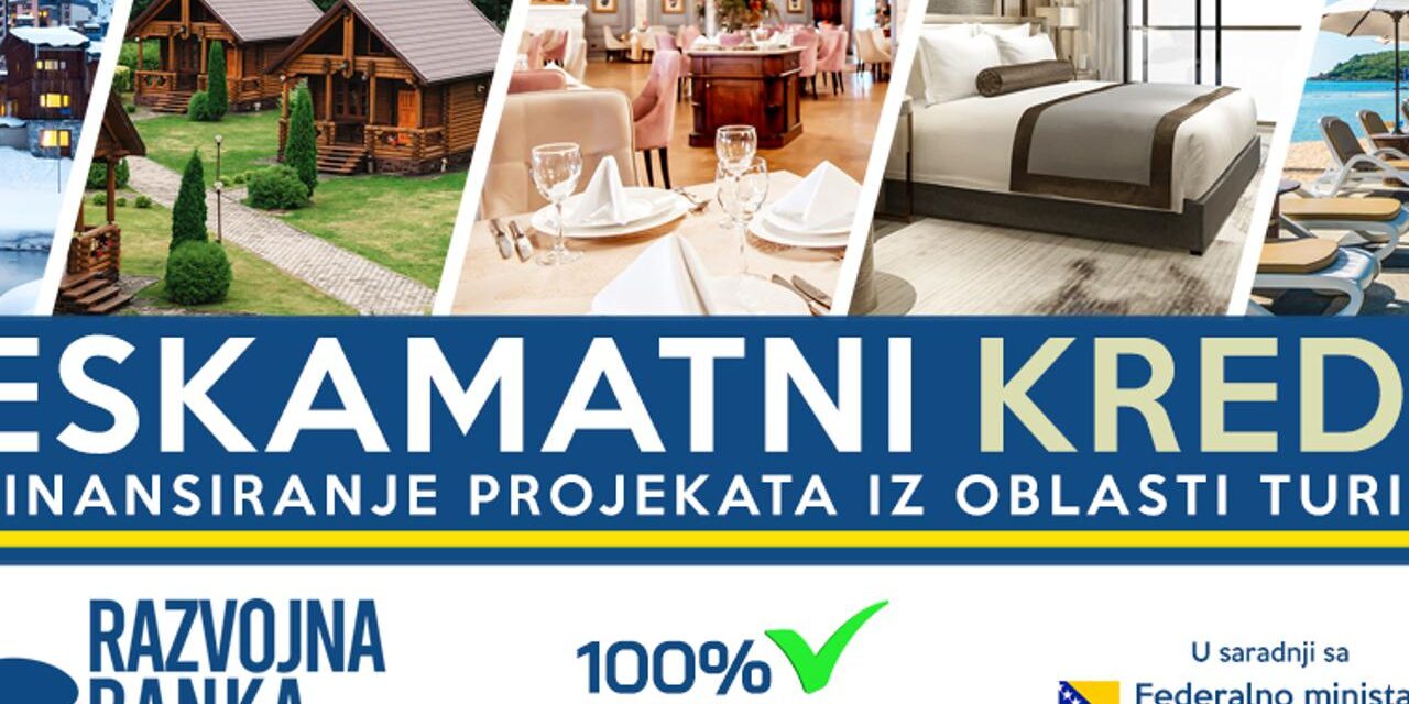 Razvojna banka FBiH predstavlja beskmatni kredit za turističke projekte na konferenciji o brendiranju turističkih destinacija