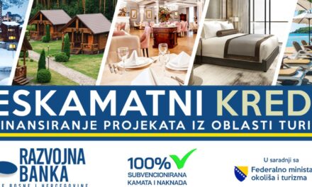 Razvojna banka FBiH predstavlja beskmatni kredit za turističke projekte na konferenciji o brendiranju turističkih destinacija