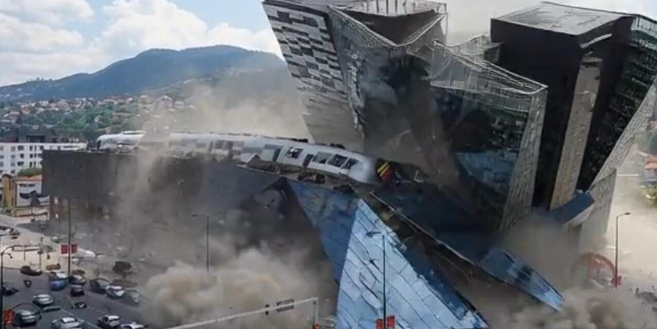 Lažna snimka rušenja tržnog centra u Sarajevu mnoge uznemirila, neki su i povjerovali
