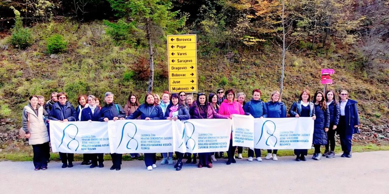 Članice ŽO HDZ BiH „Kraljica Katarina Kosača“ ŽSB pohodile Bobovac