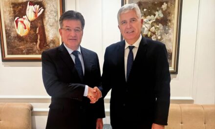 Održan sastanak Čovića s Miroslavom Lajčákom: Snažna potpora europskom putu BiH
