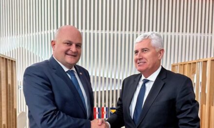 Čović i Šušnjar o EU putu BiH i razvoju strateških projekata za energetsku sigurnost RH i BiH