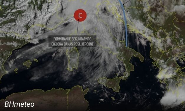 Pravo nevrijeme se približava BiH: Pogledajte koja područja su na udaru