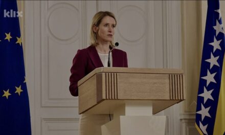 Kaja Kallas u ponedjeljak u posjetu BiH