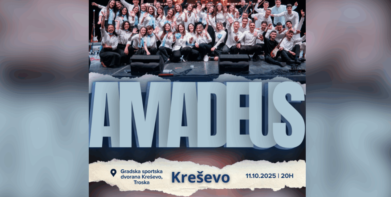 Mini Bosnia tour: Zbor mladih Amadeus nastupa u Kreševu