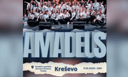 Mini Bosnia tour: Zbor mladih Amadeus nastupa u Kreševu