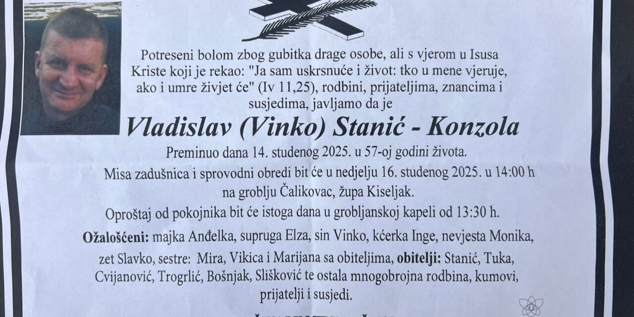 Preminuo je Vladislav Stanić – Konzola
