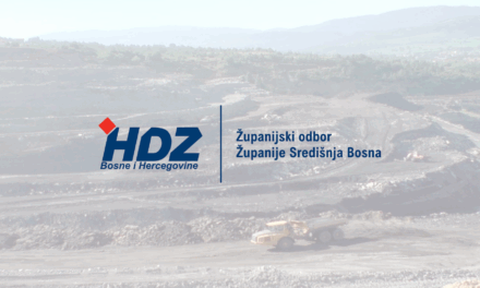Priopćenje za javnost Županijskog odbora HDZ-a BiH ŽSB
