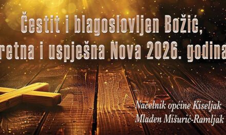 Božićna čestitka načelnika općine Kiseljak