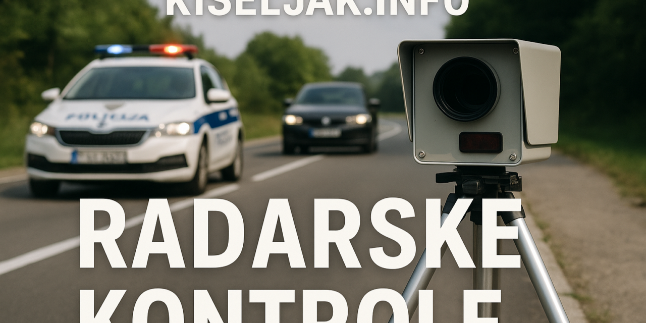 Srednja Bosna: Radarske kontrole SBK/KSB, 05.12.2025.