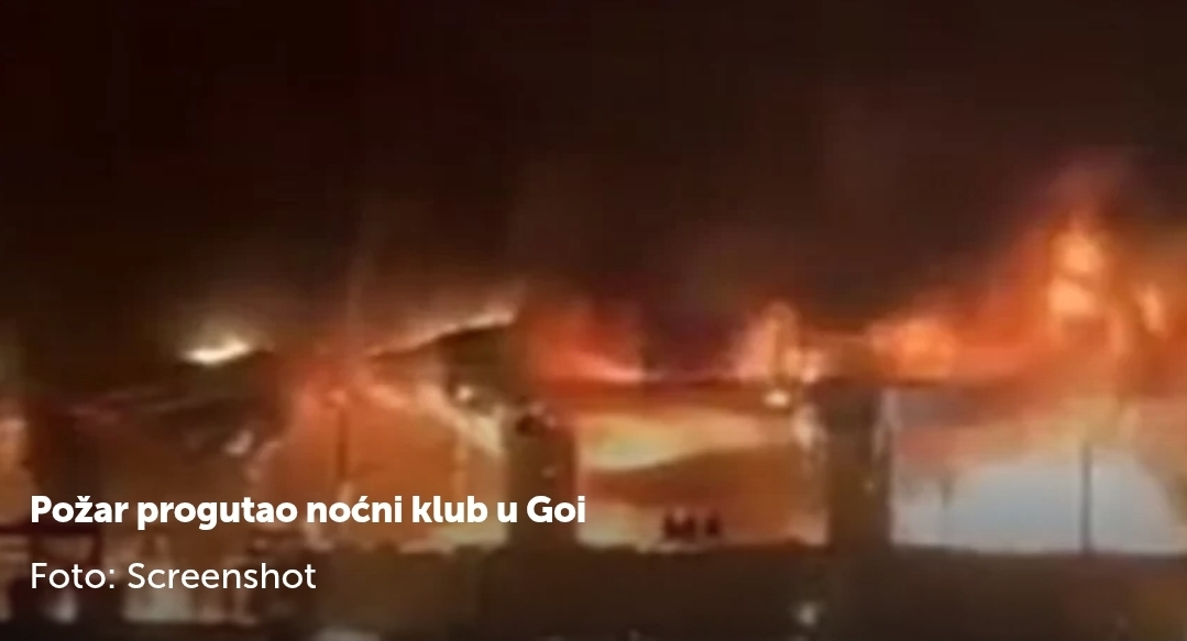 VIDEO Stravičan požar progutao noćni klub, više od 20 mrtvih: Žrtve se ugušile, nekoliko umrlo od opekotina