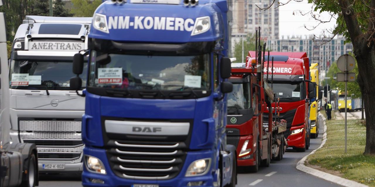 Blokada graničnih prijelaza prema EU: Oko 75.000 kamiona iz četiri države očekuje se na prosvjedima