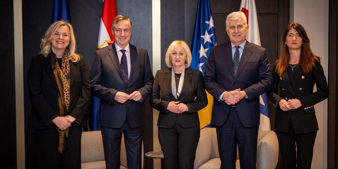 Čović, Krišto i Filipović o europskim prioritetima sa Zovko i McAllister, istaknuta potreba zaštite poštivanja ravnopravnosti konstitutivnih naroda