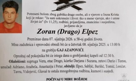 Preminuo je Zoran Elpez