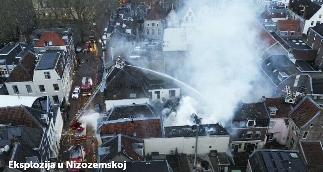 VIDEO Strašna eksplozija u Nizozemskoj: “Nekoliko zgrada se urušilo”