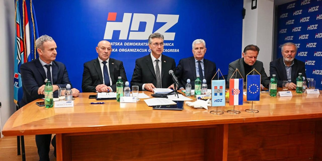 Čović i Filipović na sjednici Predsjedništva HDZ-a: Snažna potpora sestrinskoj stranci u predvođenju politike Hrvata u BiH