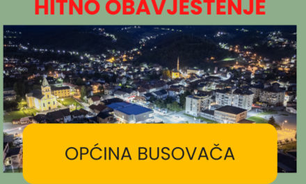 Hitna obavijest za stanovnike Busovače: Pronađene uginule divlje svinje. Strahuje se o afričke svinjske kuge