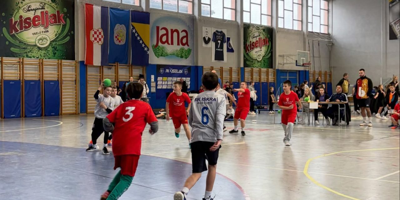 Mini rukomet okupio mlade sportaše u Kiseljaku – dan ispunjen igrom, druženjem i fair playem