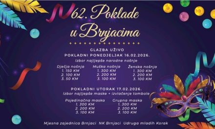 Brnjaci spremni za 62. tradicionalne poklade: Tri dana programa, maski, glazbe i druženja