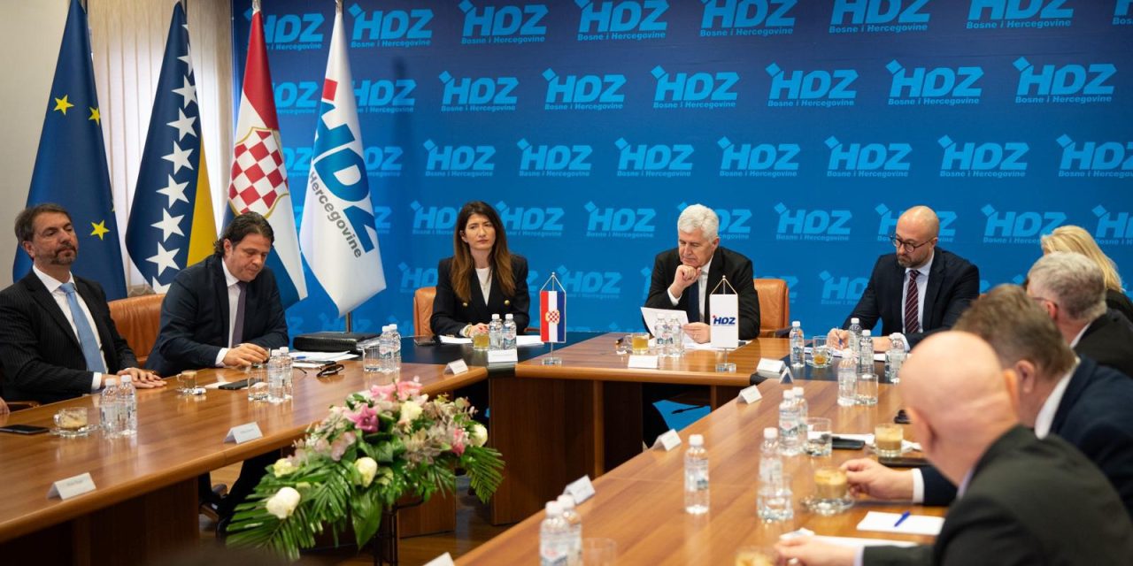 26. sjednica Predsjedništva HDZ-a BiH, predsjednik Čović: Stabilna BiH kroz energetiku i institucionalnu jednakost konstitutivnih naroda