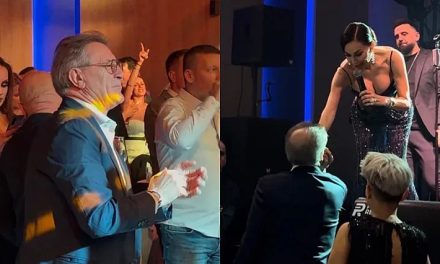 Zdravko Mamić ljubio ruku Ceci na koncertu na Jahorini, ona mu poručila da je njegov fan