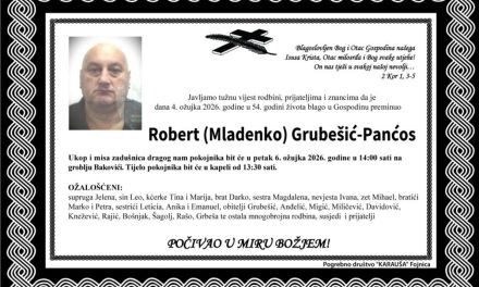 Preminuo je Robert Grubešić – Panćos