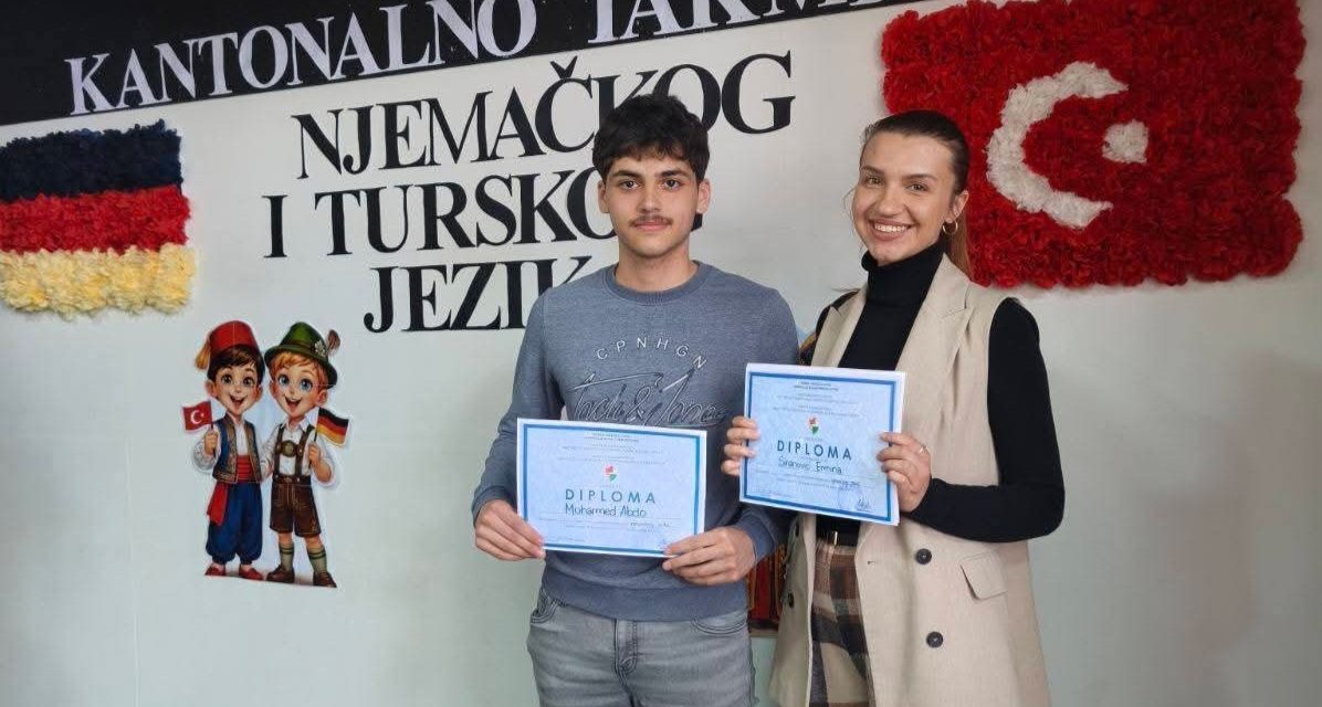 Mohamed Abdo pobjednik kantonalnog natjecanja iz njemačkog jezika!