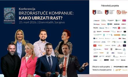 Više od 300 direktora i poduzetnika dolazi na konferenciju „Kako ubrzati rast?“ u Sarajevu
