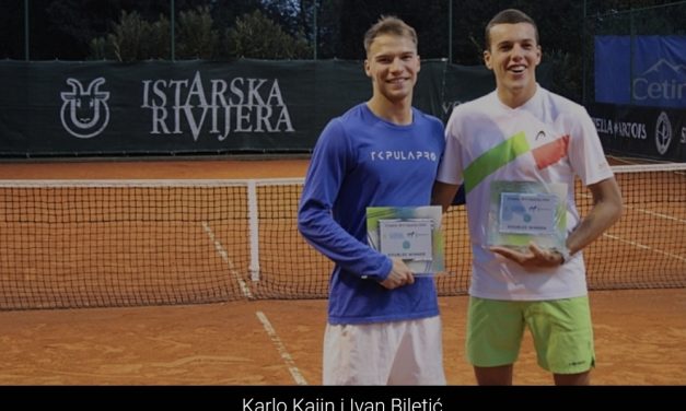 Karlo Kajin i Ivan Biletić pobjednici parova na opatijskom turniru