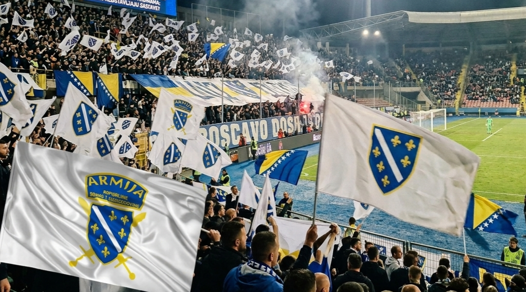 Pitanje simbola na tribinama: Treba li uvesti isključivo službena državna obilježja na utakmicama reprezentacije BiH?