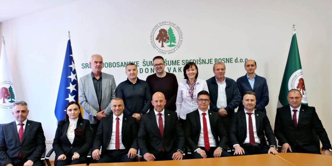 Imenovana stara-nova Uprava poduzeća „Šume Središnje Bosne“