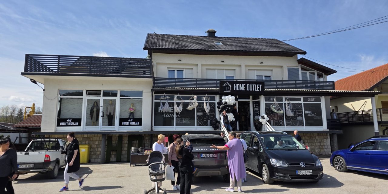 Veliko otvorenje prvog H&M Outleta u Bosni i Hercegovini: Kiseljak danas postao nova šoping destinacija!