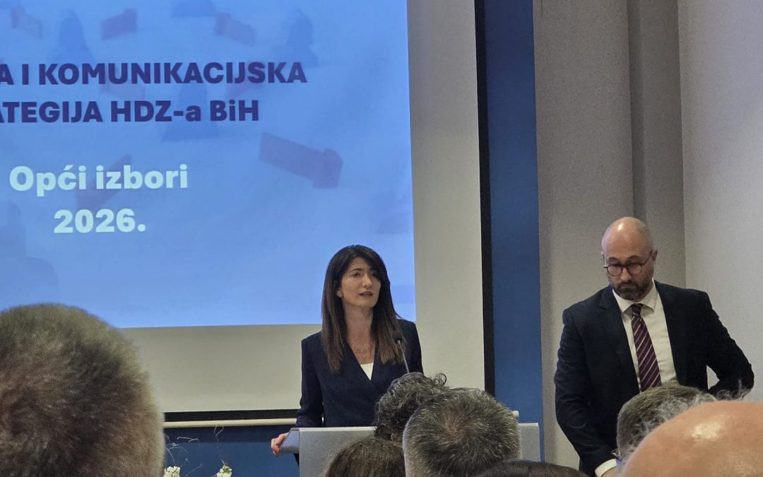 Darijana Filipović kandidat za hrvatskog člana Predsjedništva ispred HDZ-a BiH