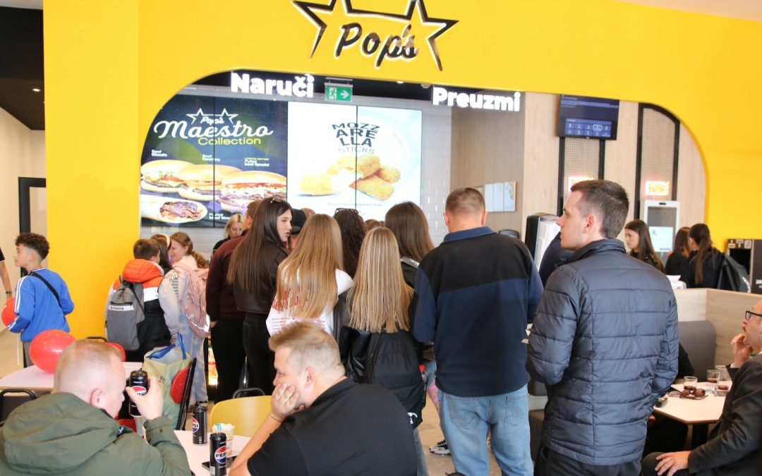 Pop’s u Kiseljaku otvorio vrata – veliki interes na dan otvorenja Retail Parka Point
