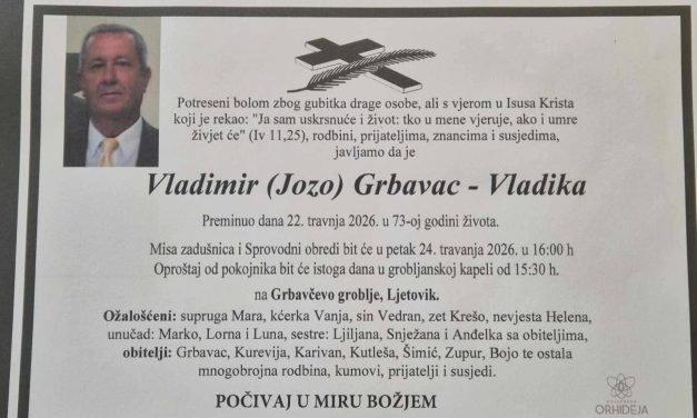 Preminuo je Vladimir Grabovac – Vladika