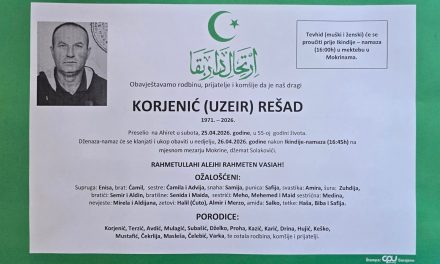 Preminuo je Korjenić Rešad