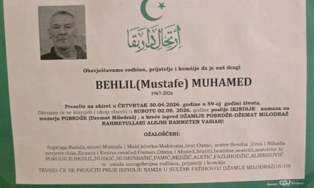 Preminuo je Muhamed Behlil
