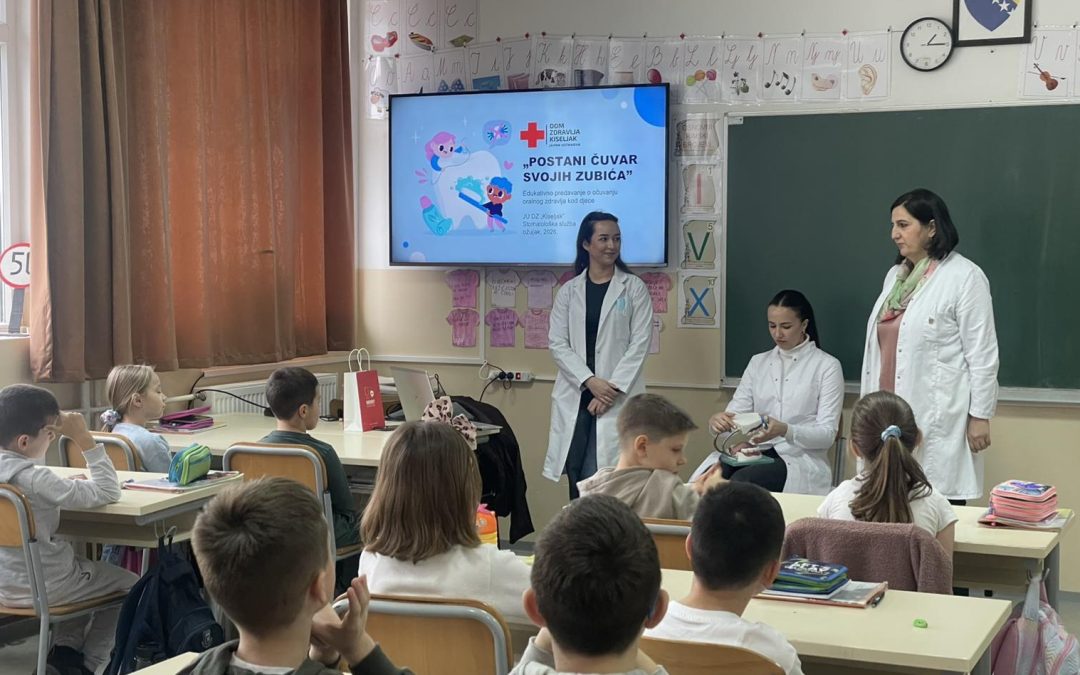 Edukativna posjeta: Stomatologinje Doma zdravlja Kiseljak učile mališane o važnosti oralne higijene