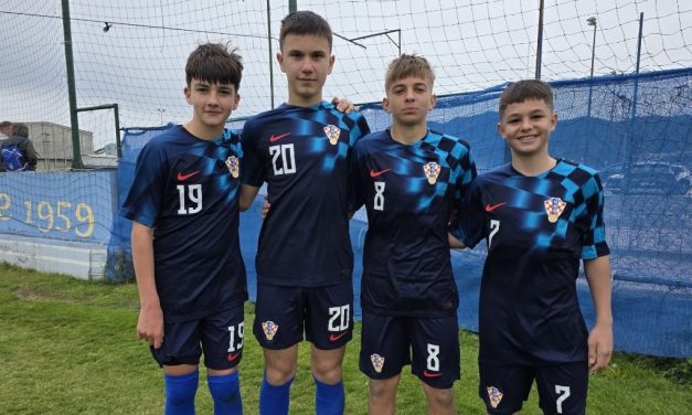 Veliki uspjeh kiseljačkog nogometa: Četiri dječaka iz Kiseljaka briljirala u dresu Hrvatske, svi postigli po pogodak!