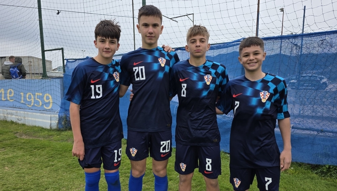 Veliki uspjeh kiseljačkog nogometa: Četiri dječaka iz Kiseljaka briljirala u dresu Hrvatske, svi postigli po pogodak!