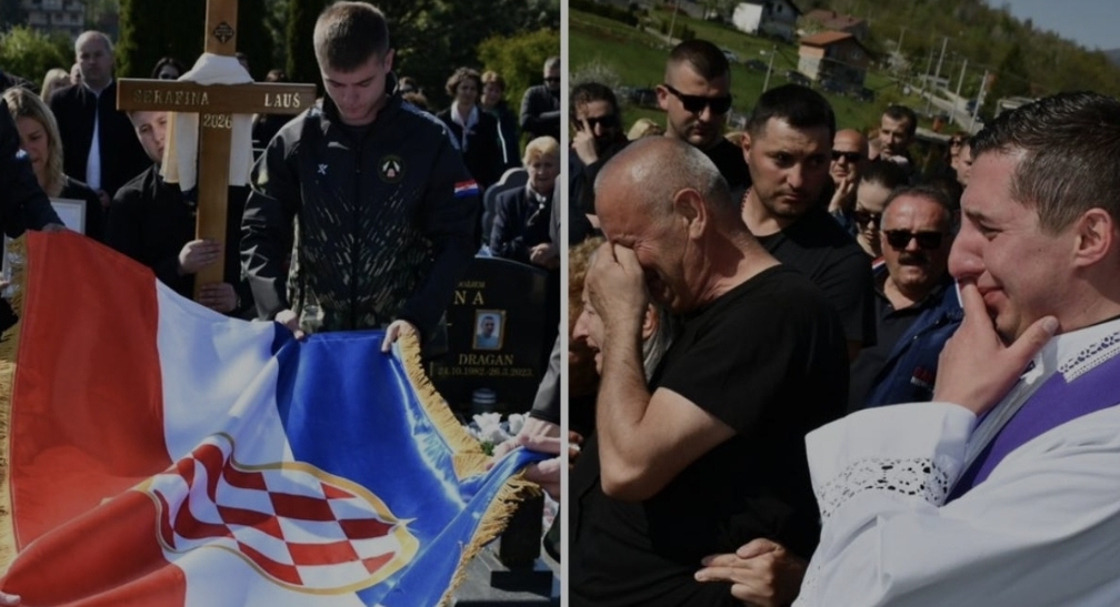 Vitez se oprostio od Serafine Lauš: Ukop vodio njezin unuk uz nazočnost brojnih građana