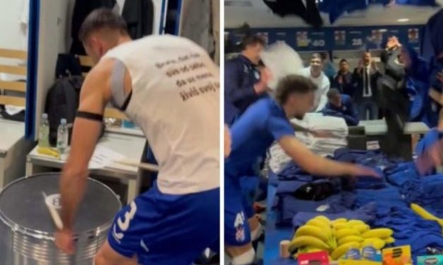 Dinamo je postao prvak Hrvatske. Pogledajte snimku slavlja iz svlačionice